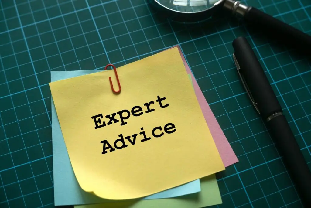 Expert advice